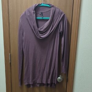Maurices Women's Plum Cowl Neck Sweater